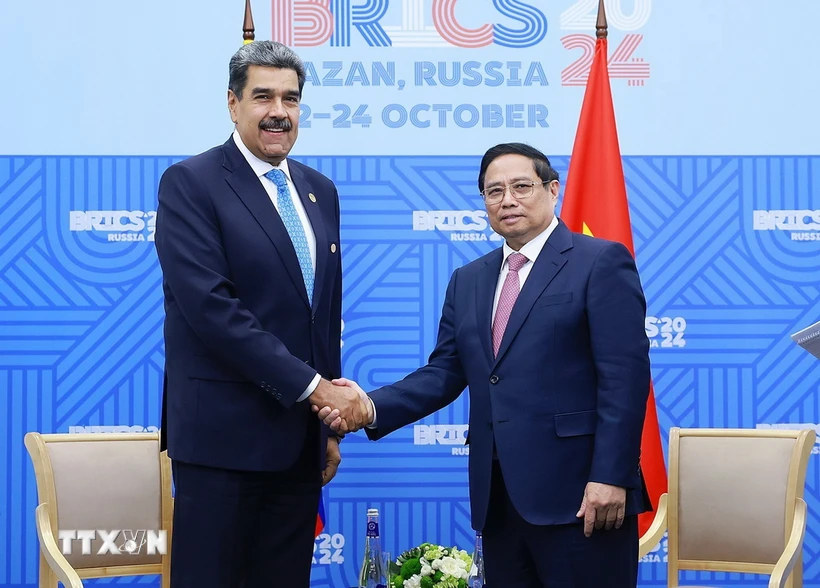 Le Premier ministre Pham Minh Chinh rencontre président vénézuélien Nicolas Maduro