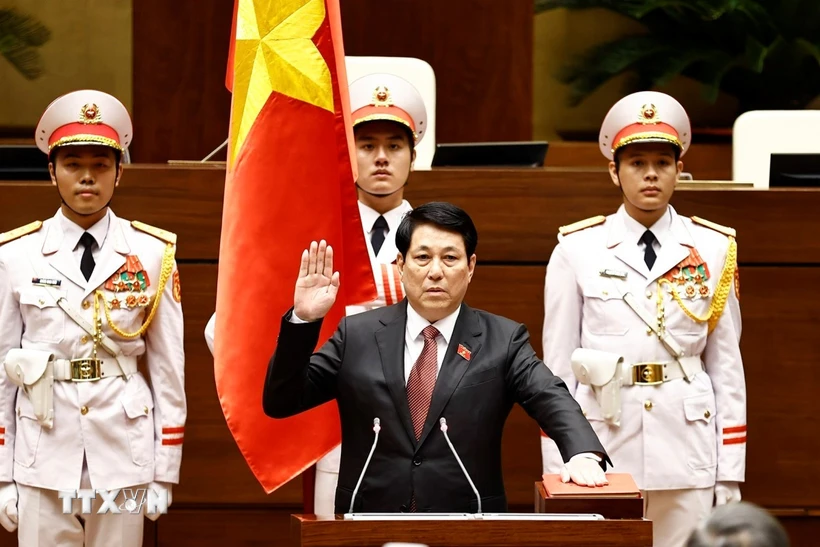 Messages de félicitations adressés au nouveau président vietnamien Luong Cuong