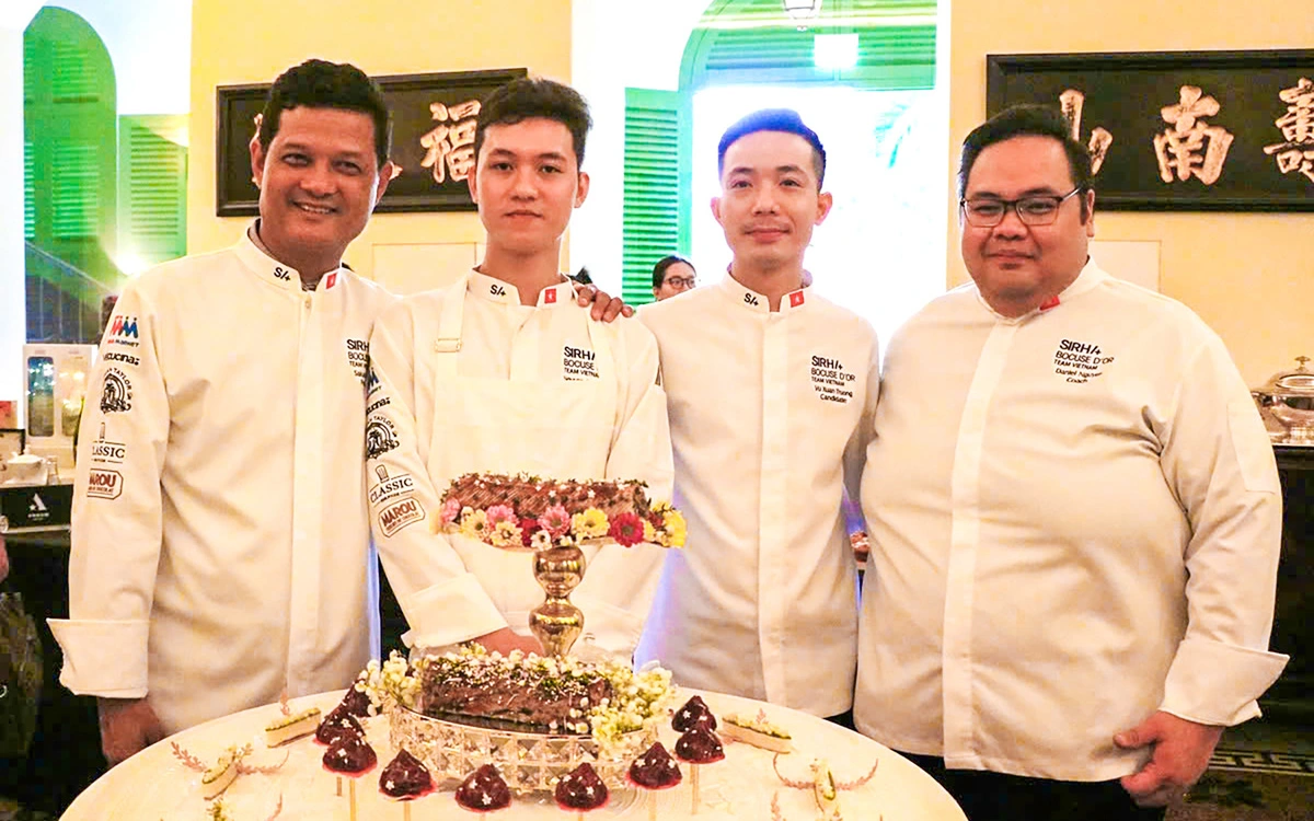 Des chefs vietnamiens brillent lors d un concours de cuisine de classe mondiale
