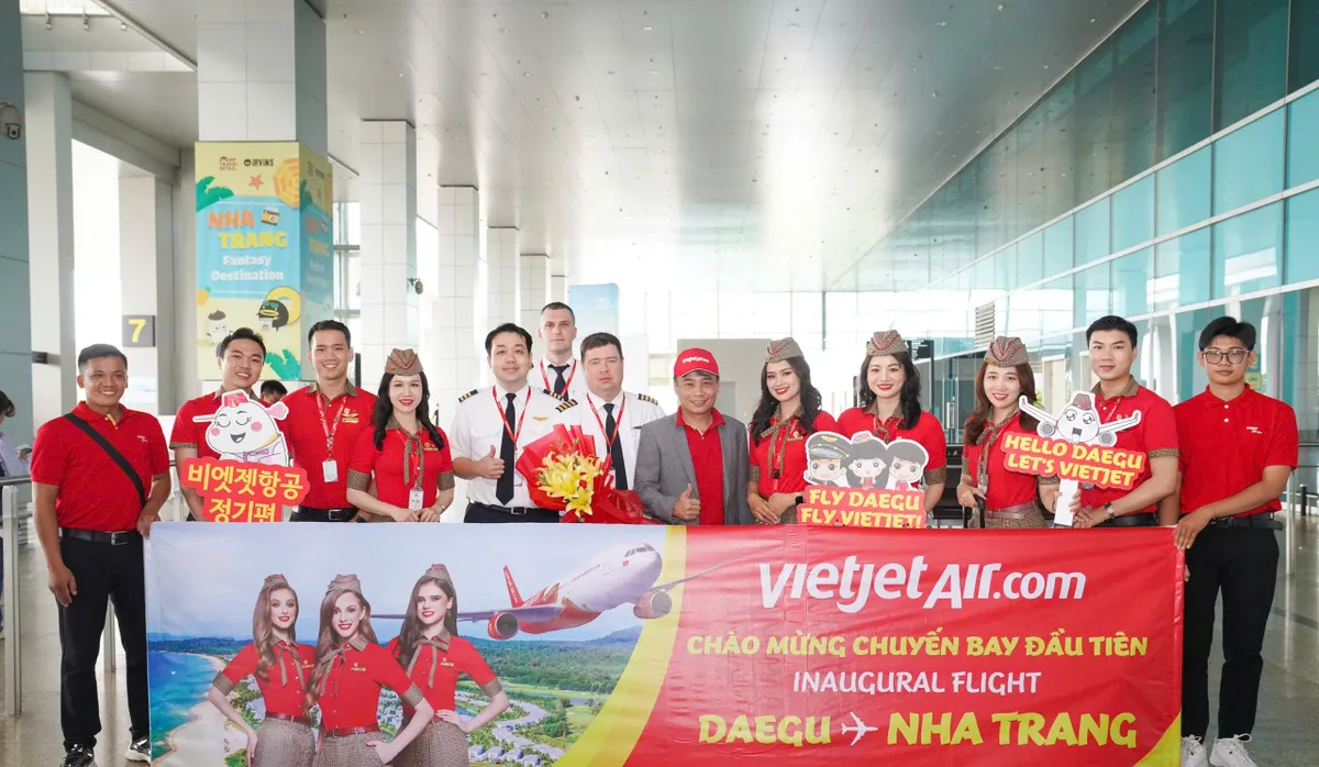 Vietnam – R de Corée Vietjet inaugure la ligne Daegu – Nha Trang, rapprochant deux paradis touristiques
