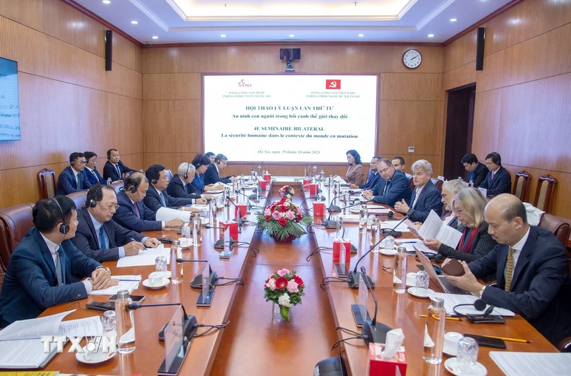 Le 4e atelier théorique entre les Partis communistes vietnamien et français