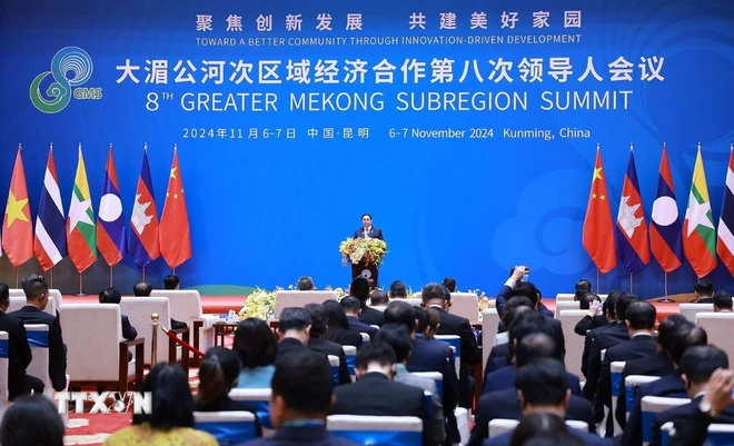 GMS-8 le PM Pham Minh Chinh présente des propositions pour développer des corridors économiques de nouvelle génération