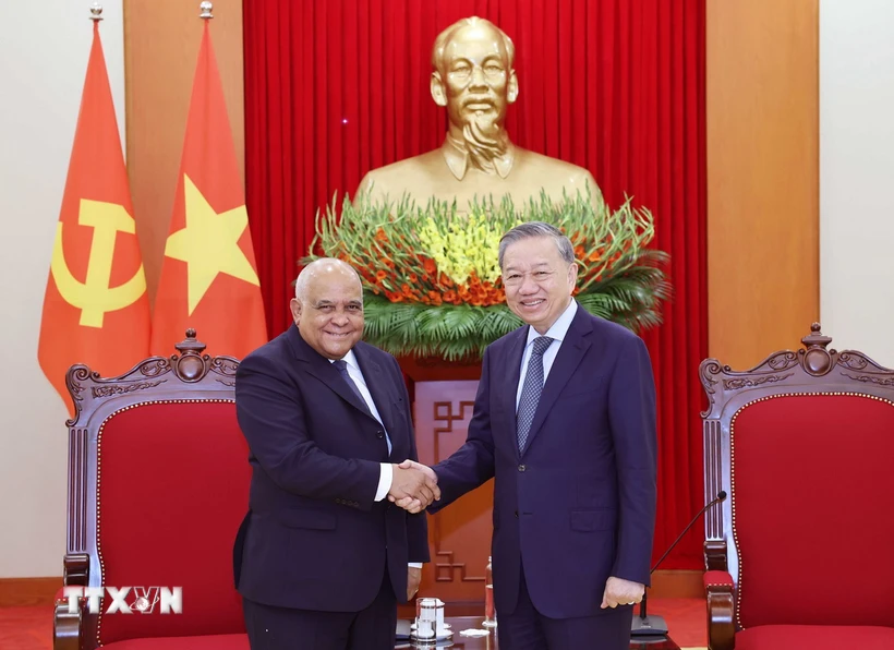 Le secrétaire général Tô Lâm réaffirme chérir les liens avec Cuba