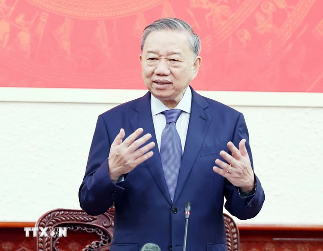 Le chef du Parti travaille avec le Comité chargé des affaires du Parti du ministère de la Justice