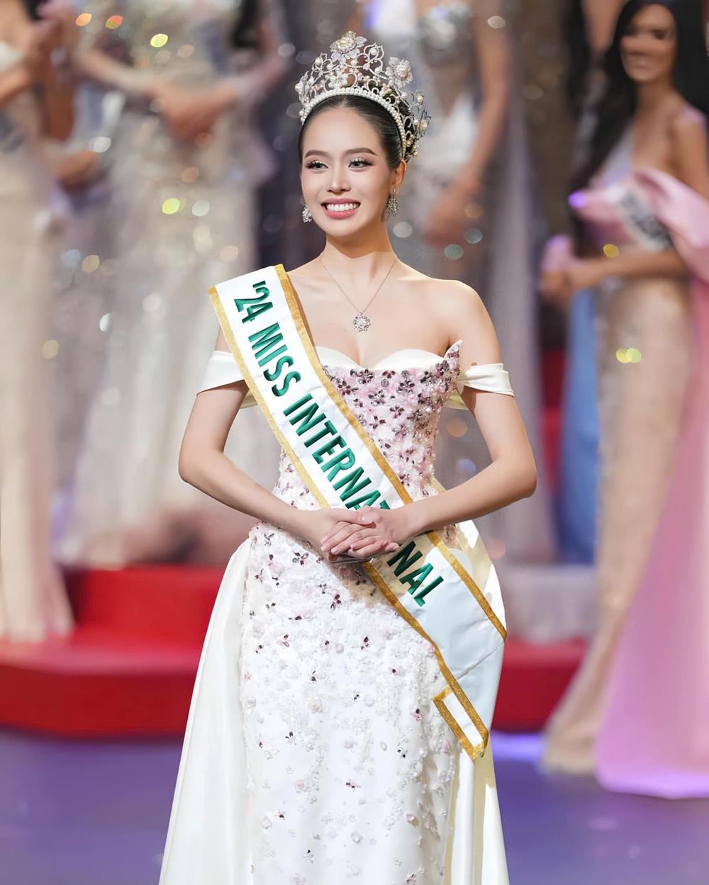 La Vietnamienne Huynh Thi Thanh Thuy couronnée Miss International 2024 au Japon