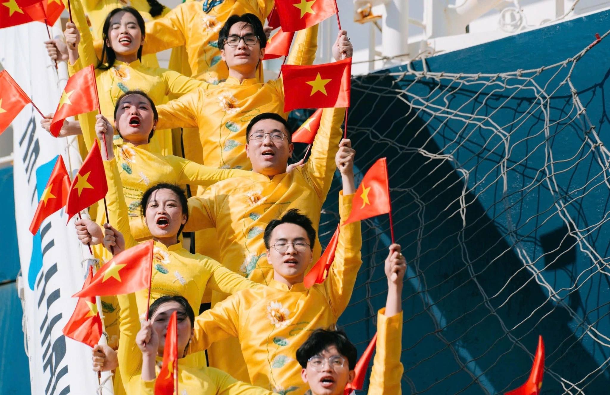 Le bateau de la jeunesse ASEAN - Japon arrive à Hô Chi Minh-Ville