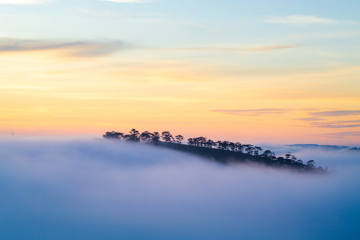 Les meilleurs endroits à Da Lat pour expérimenter un lever de soleil brumeux