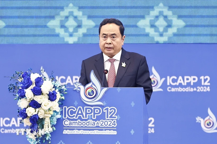 ICAPP-12 le président de l AN souligne le dialogue et la coopération multilatérale pour résoudre des conflits mondiaux