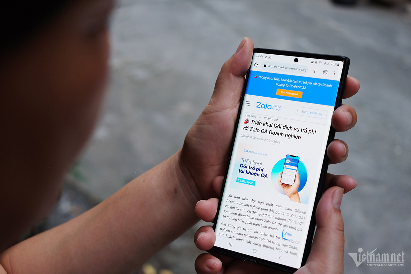 Utilisateurs vietnamiens Zalo dépasse Facebook et TikTok