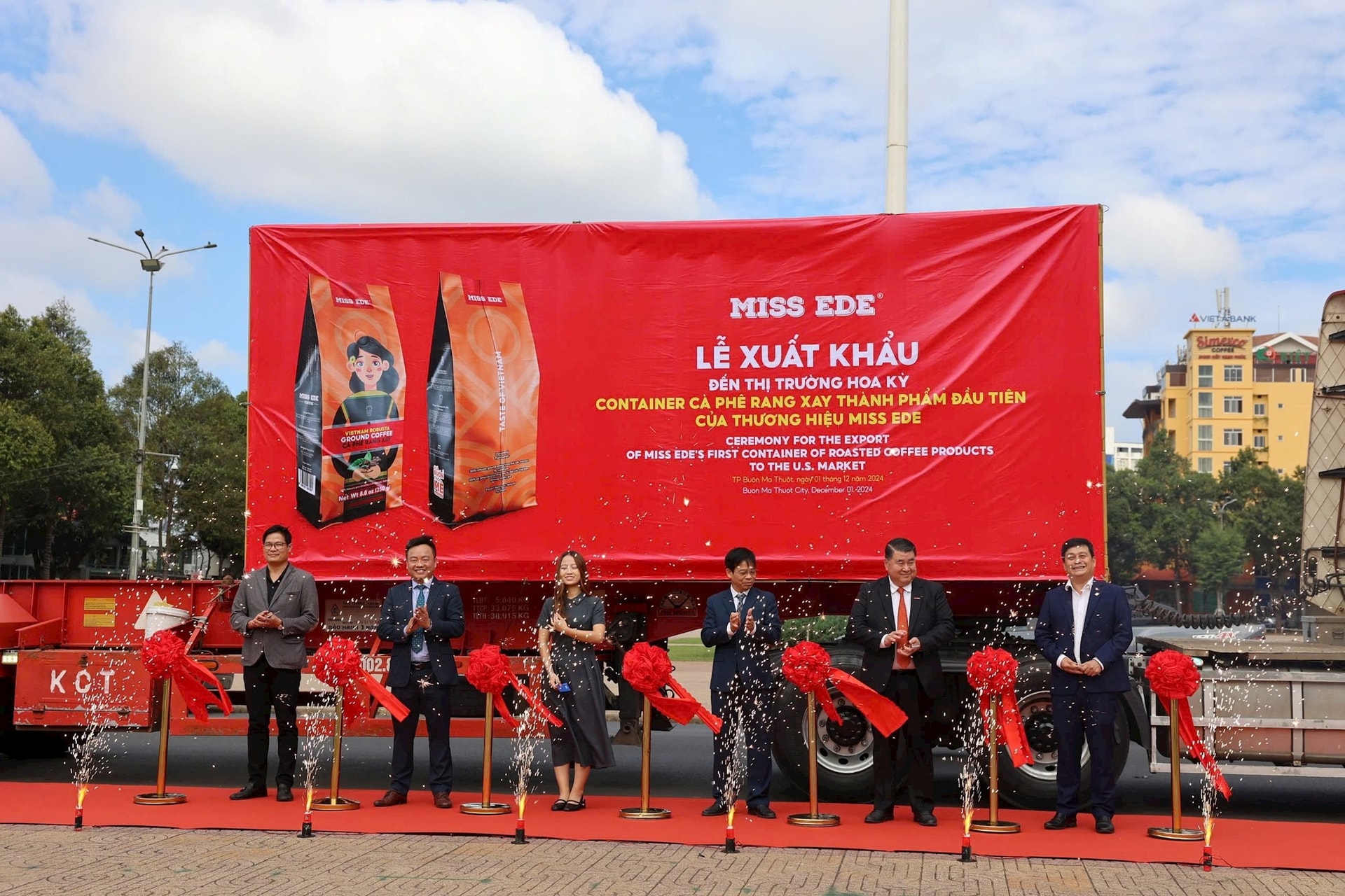 Une entreprise de Dak Lak exporte son premier conteneur de café torréfié aux États-Unis