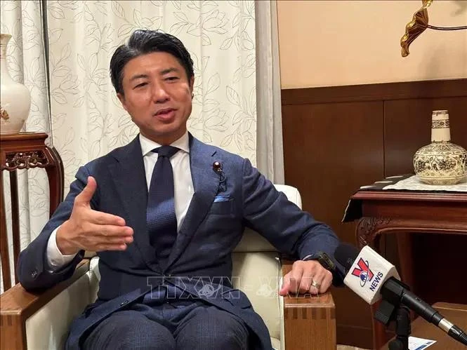 Un député japonais souligne les nombreux potentiels de coopération Vietnam-Japon