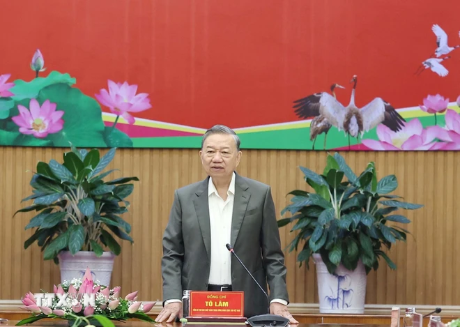 Dong Thap devrait figurer dans le groupe leader du delta du Mékong, selon le secrétaire général du Parti