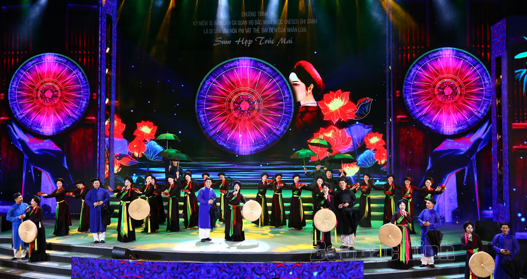 Quan ho Célébration du 15e anniversaire de la consécration de l UNESCO