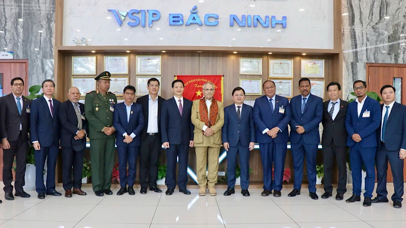 Le président du Timor Leste en visite à Bac Ninh