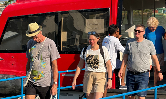 Phu Quoc accueille plus de 2 000 croisiéristes