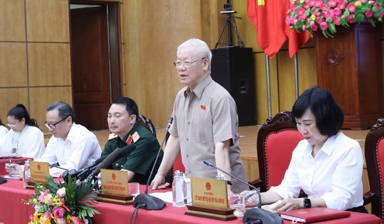 阮富仲总书记：反腐败需耐心、人文、有条不紊和具有说服力地进行