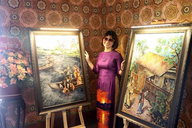 “翘和顺化珐琅艺术”展览会拉开序幕