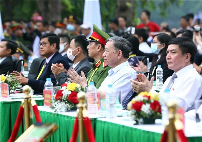 2022年东盟+警察音乐节在首都河内开幕