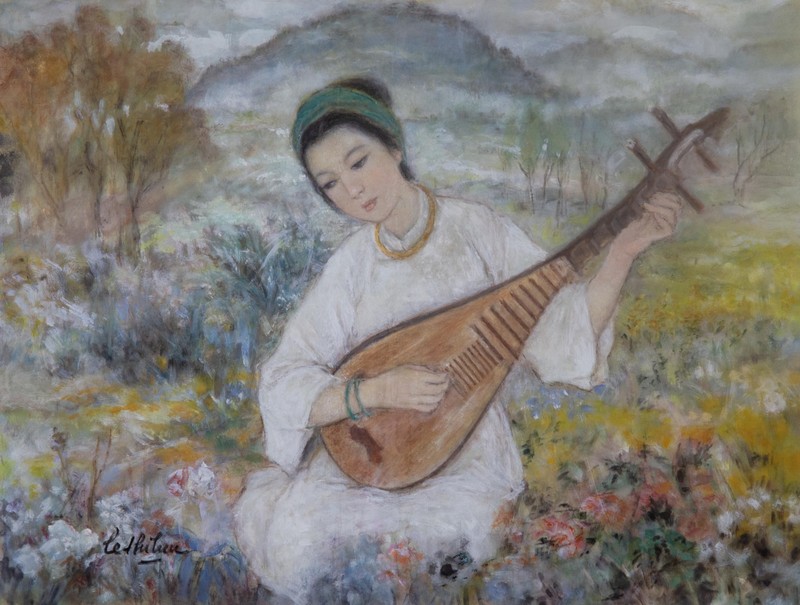 越南四名画家的作品展开展