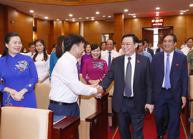 国会主席王廷惠出席富寿省第十九届人民议会第四次会议