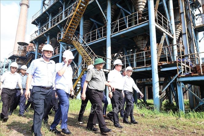 范明正总理：彻底解决太原钢铁厂二期扩建项目存在的问题