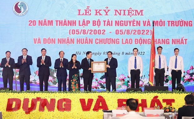 自然资源与环境部在国家可持续发展进程中具有特别重要作用