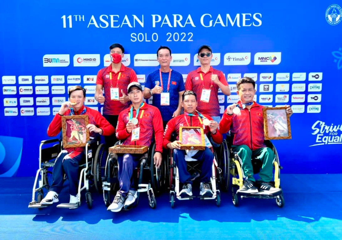 ASEAN Para Games2022：越南体育代表团名列奖牌榜第三位