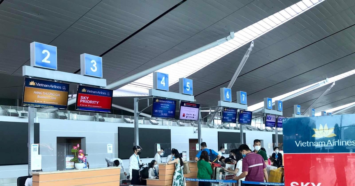 自8月16日起乘客可在顺化富牌国际机场使用在线值机服务