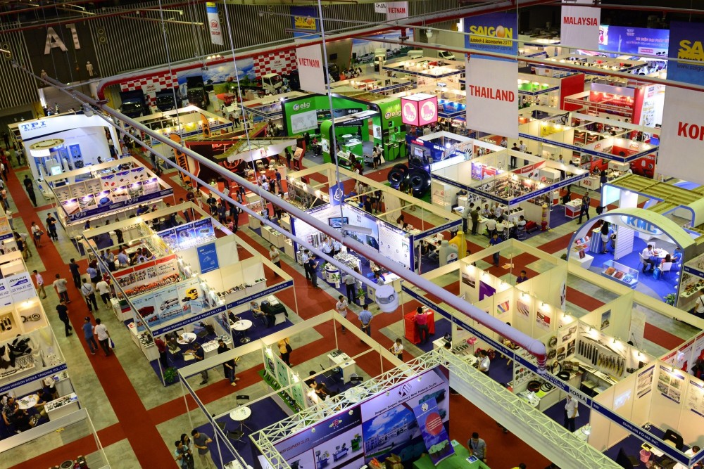 汽车、摩托车、电动车工业和配套工业国际展在胡志明市举行