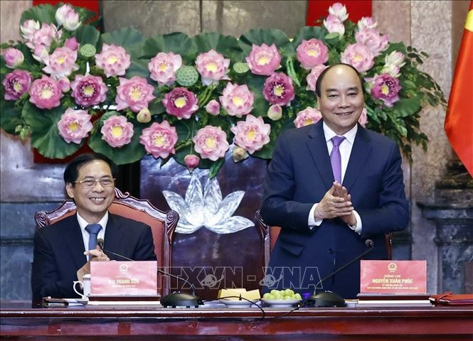 越南党和国家一向关心支持外交部门成功开展崇高的外交事业