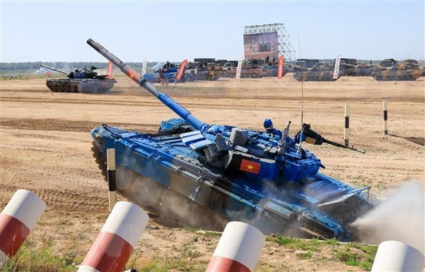 2022年国际军事比赛：越南队位居团体总分第五名