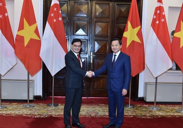 力推越南与新加坡经济领域合作