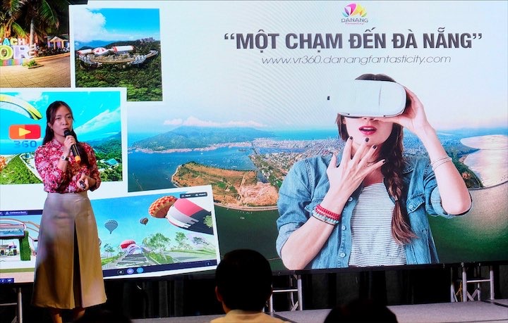 岘港市推出“一触即到岘港” 虚拟旅游系统