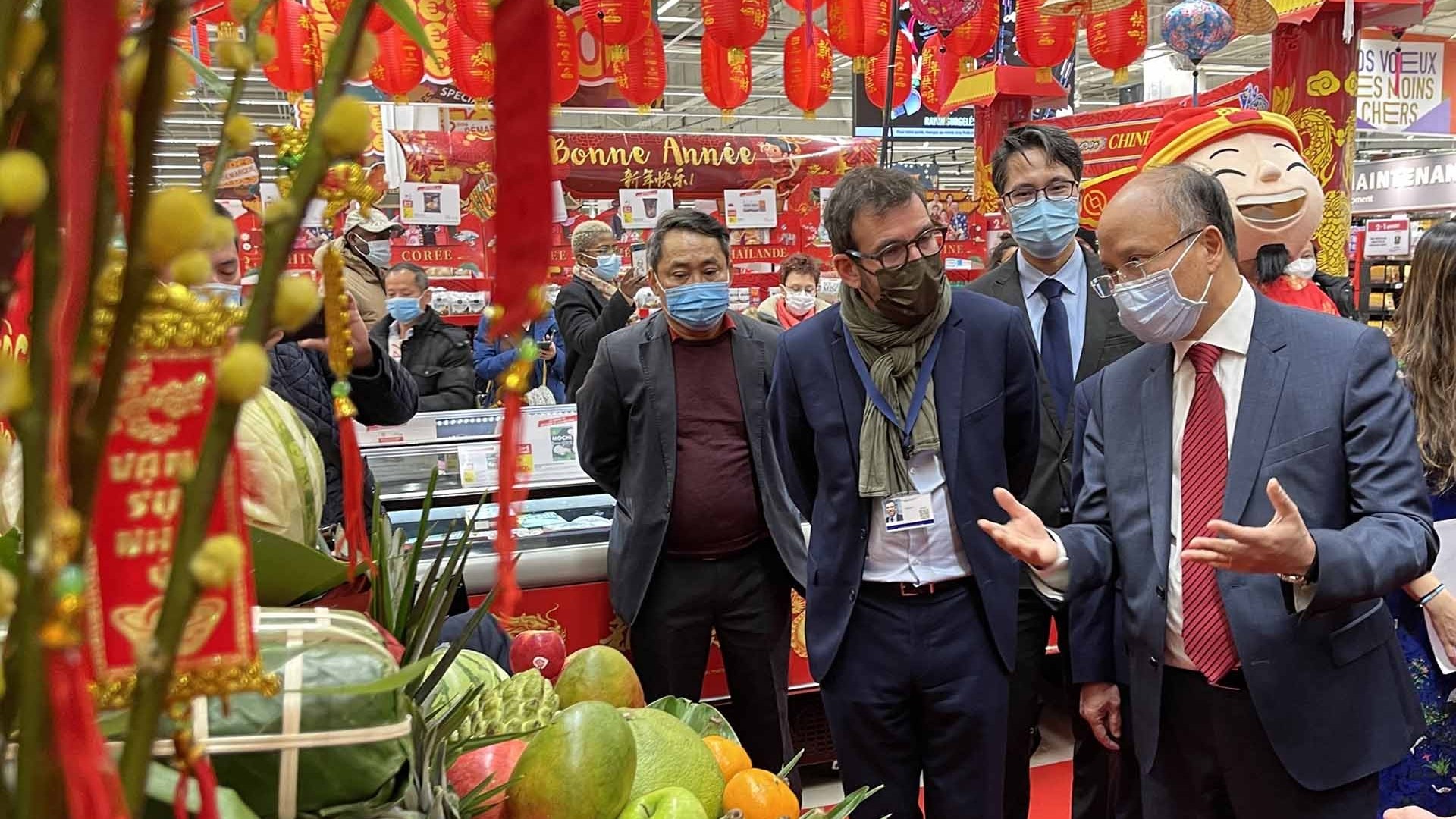 在泰国举行的越南商品周令人印象深刻