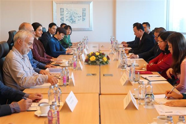 越南共产党代表团对土耳其进行工作访问