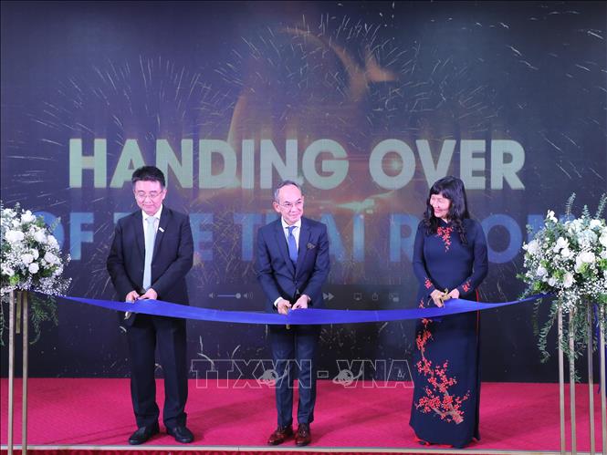 越南外交学院的“泰国室”落成