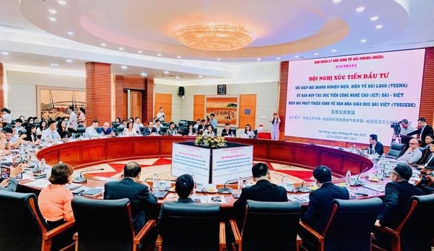 中国台湾企业赴海防市考察投资环境