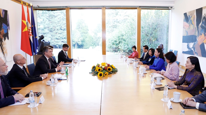 越南一向重视并希望推进与克罗地亚的友好合作关系