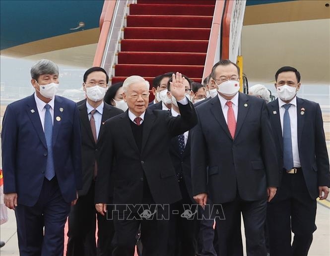 中国香港专家：阮富仲总书记的此访有助于深化越中友好关系