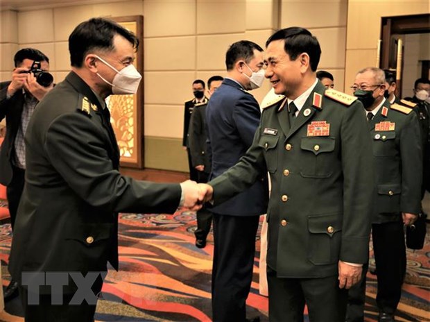 越南促进与柬埔寨和中国的防务合作