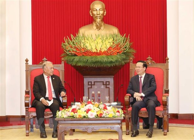 墨西哥劳动党高级代表团对越南进行工作访问