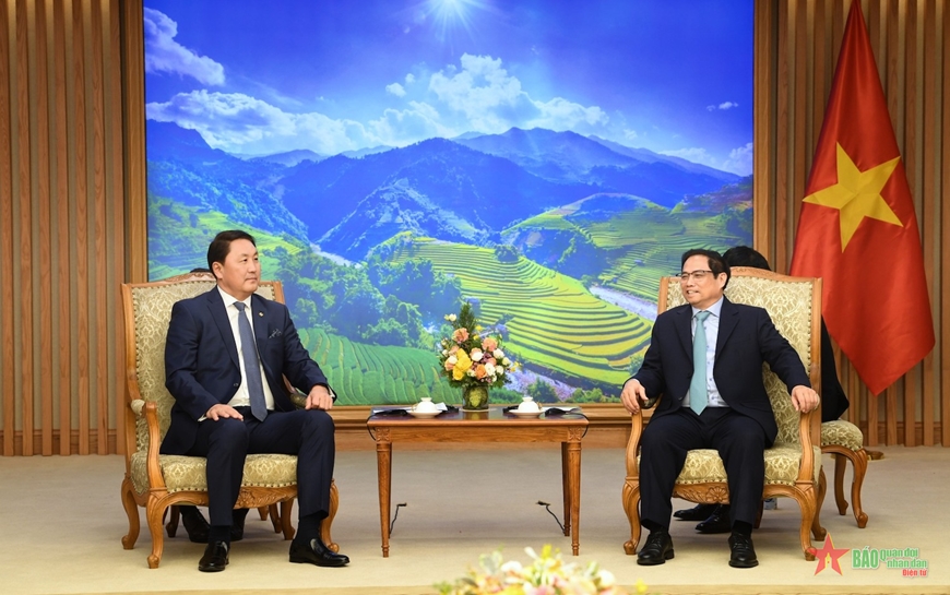 越蒙两国传统友谊不断得到巩固和发展