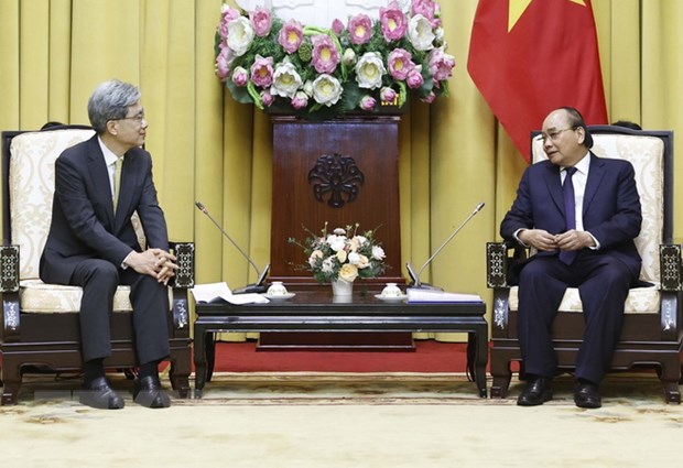 阮春福主席希望越南与韩国最高法院保持密切配合