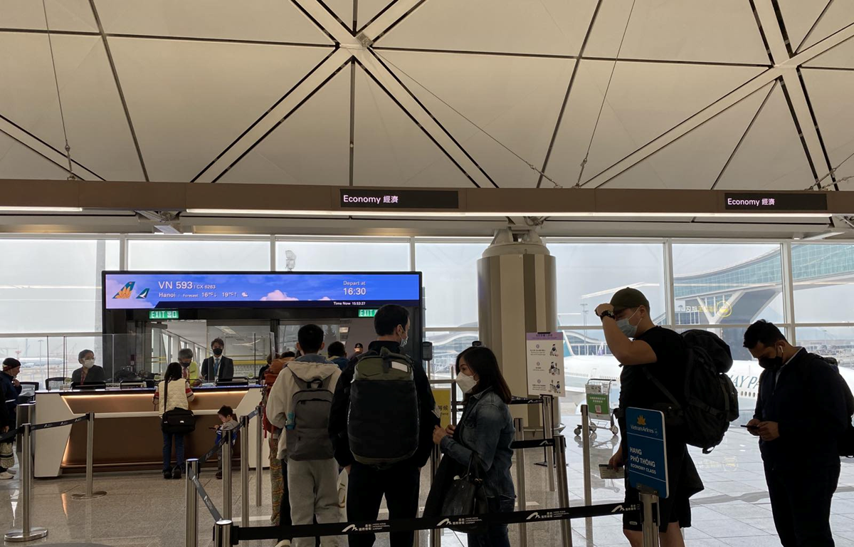 越航恢复越南河内至中国香港航线