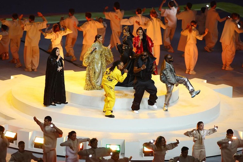 2022年卡塔尔世界杯闭幕式在卢赛尔球场行举行（组图）