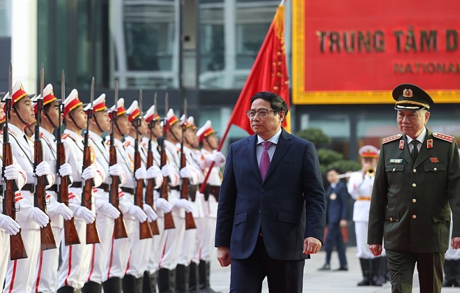 越南政府总理范明正出席第78次全国公安会议