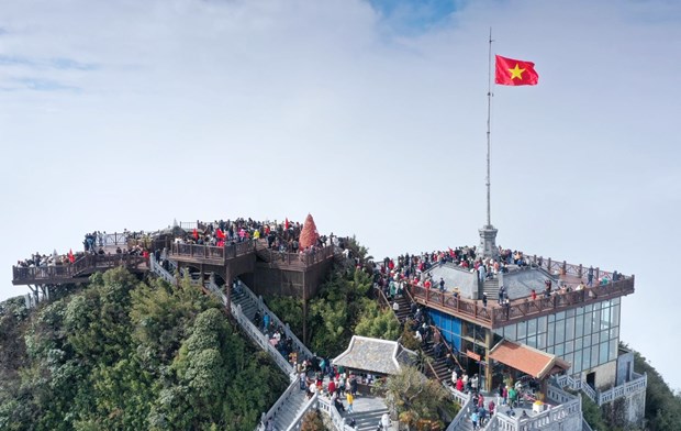 2023年1月份老街省接待游客量激增