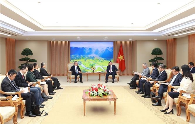 越南政府总理范明正会见中国海南省委书记