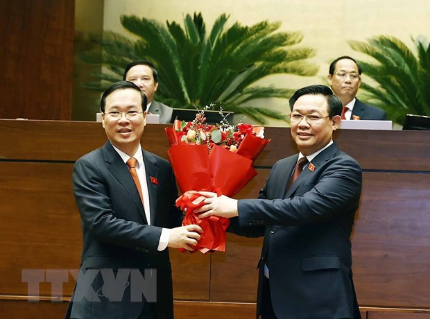 越南第十五届国会第四次特别会议：武文赏同志当选新一任越南国家主席