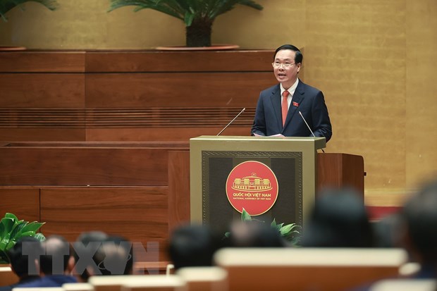 各国和国际组织领导继续向越南新任国家主席武文赏致贺电和贺信